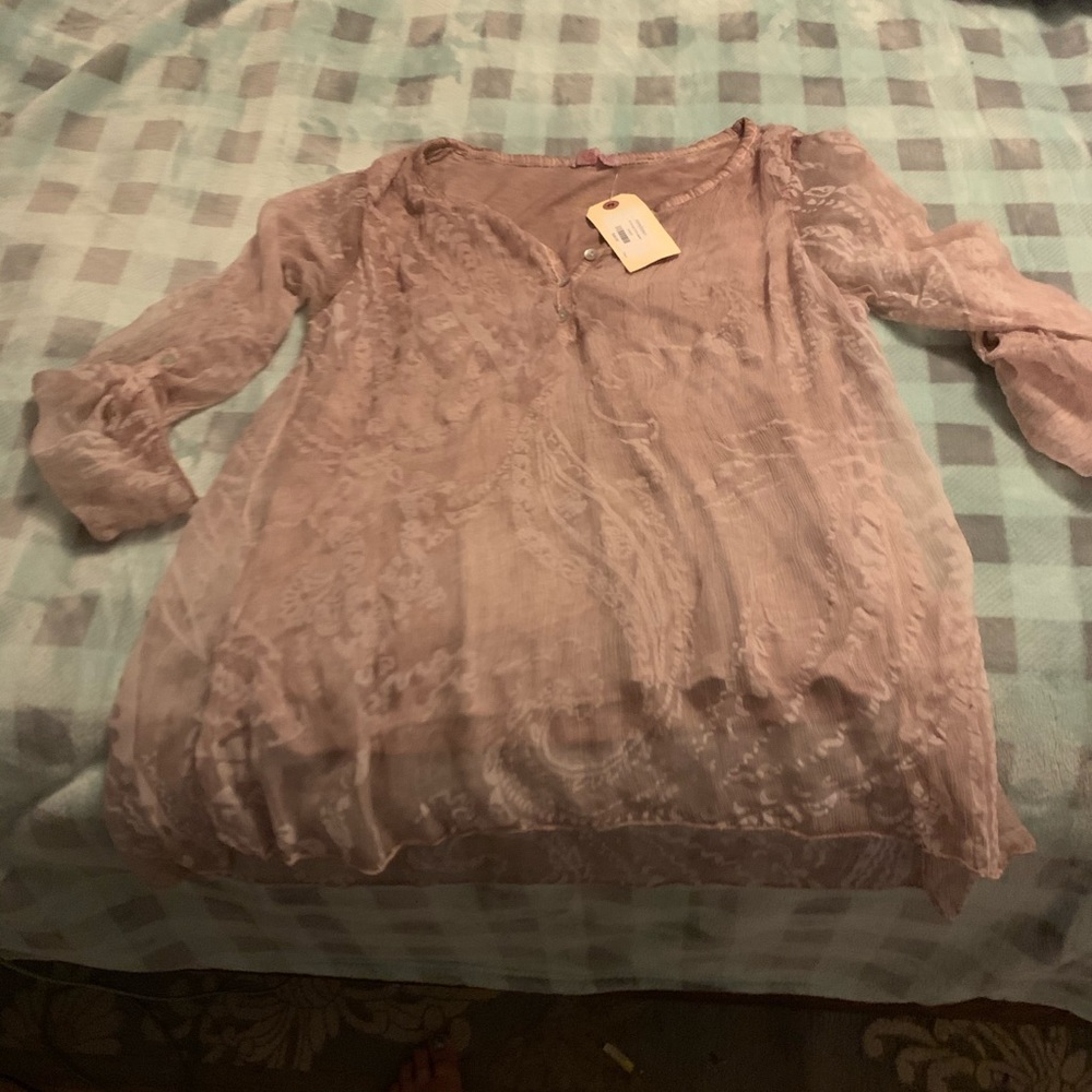 NWT Sundance Boho Scandal top size S/M sold As Is